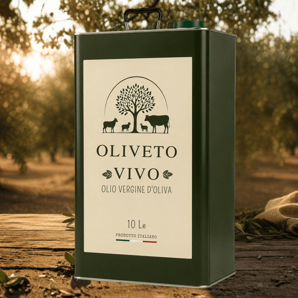 Olio Vergine di Oliva Bio 10 Litri – Oliveto Vivo