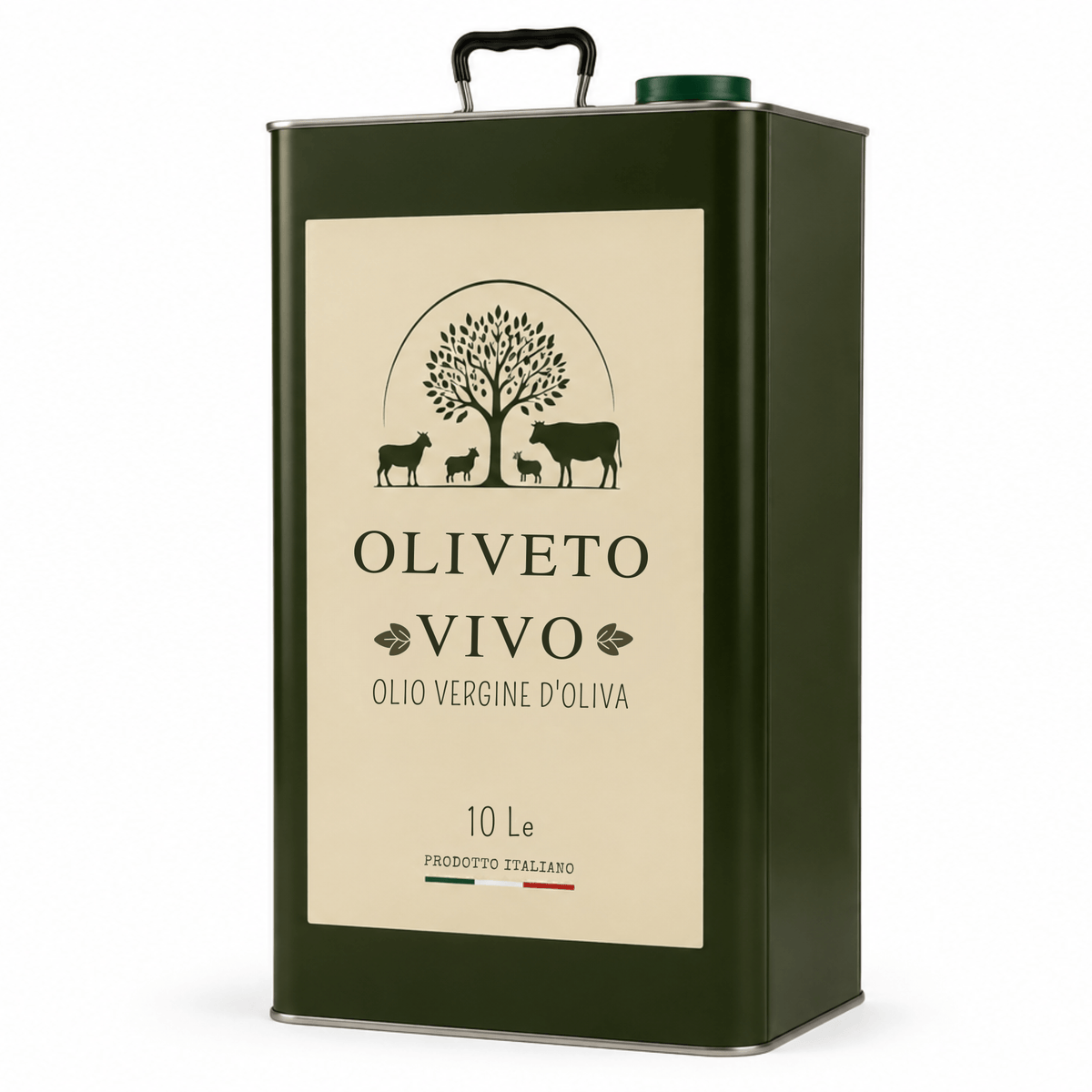 Olio Vergine di Oliva Bio 10 Litri – Oliveto Vivo